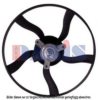 AKS DASIS 068017N Fan, radiator